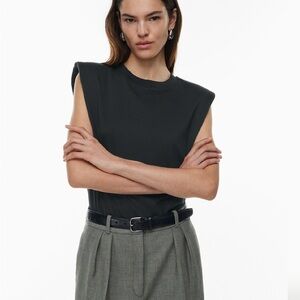 Aritzia Babaton Shoulder Pad Tank